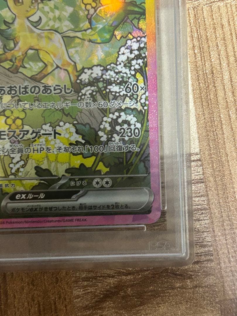 最安値 【PSA10】リーフィアex sar