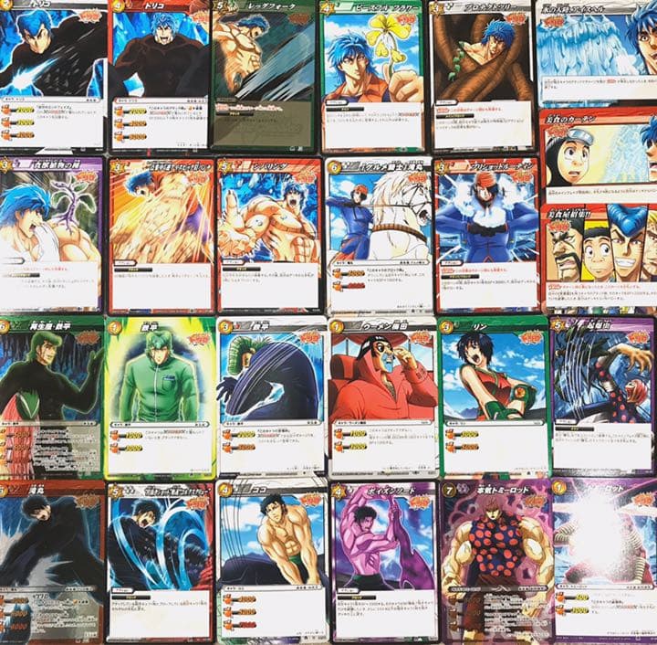 ミラクルバトルカードダス トリコセット(100枚以上)