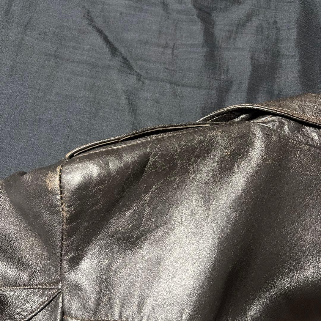 '*'様 Schott フライトジャケット A-2 ブラウン 38サイズ ビンテ