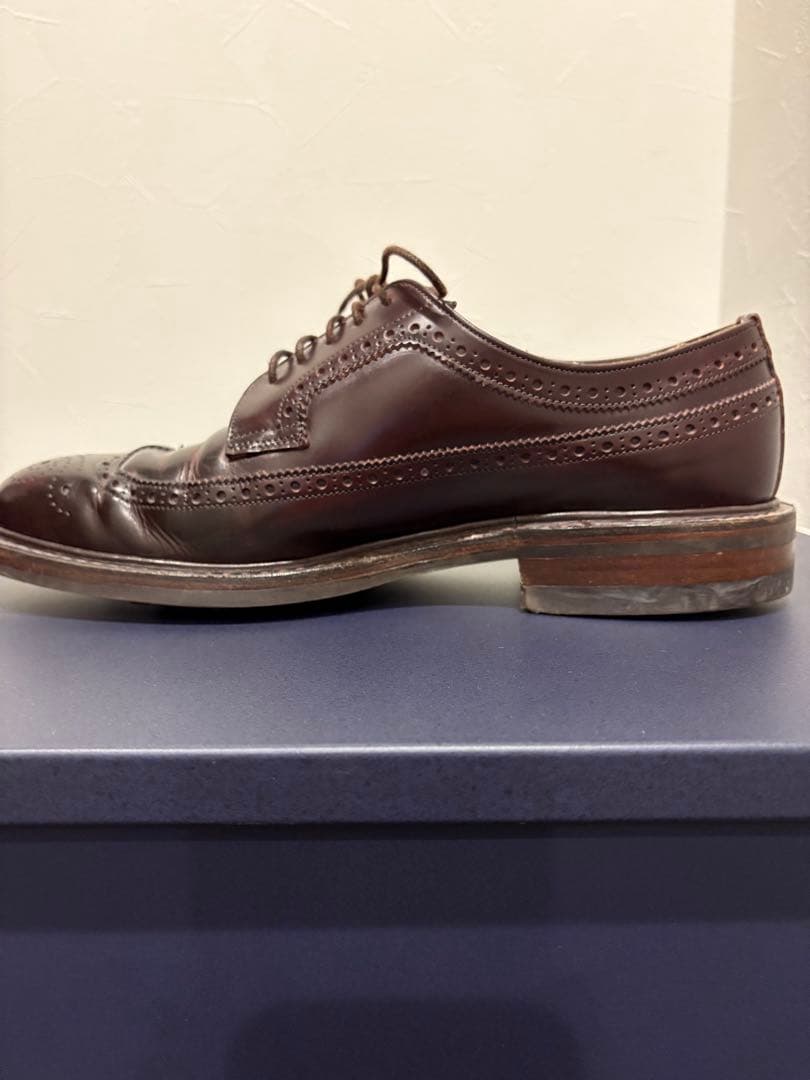 ジョセフチーニー ロングウィングダービーブローグシューズ