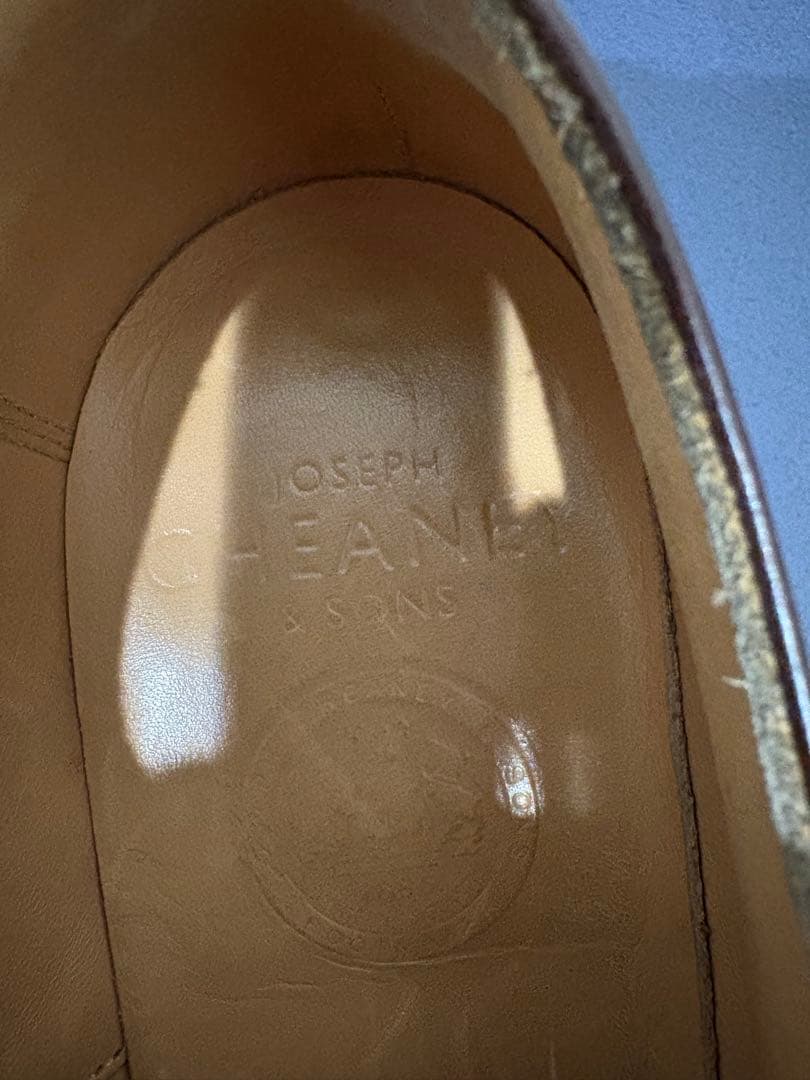 ジョセフチーニー ロングウィングダービーブローグシューズ