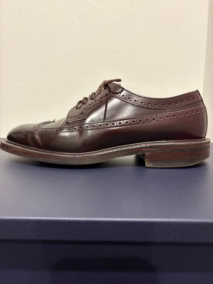 ジョセフチーニー ロングウィングダービーブローグシューズ