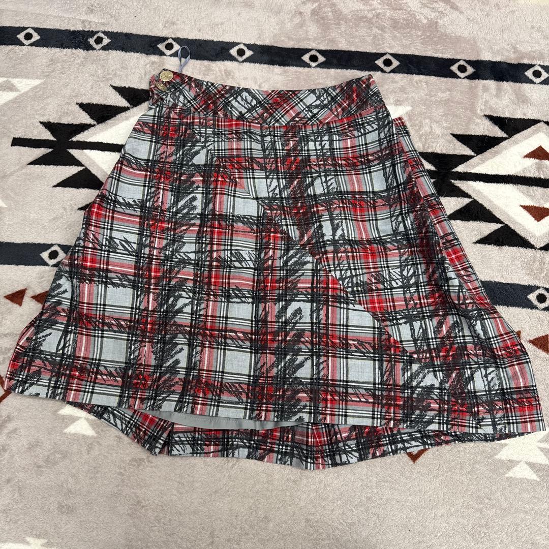 R*u様 ヴィヴィアンウエストウッド セットアップジャケット　チェックレッドオー