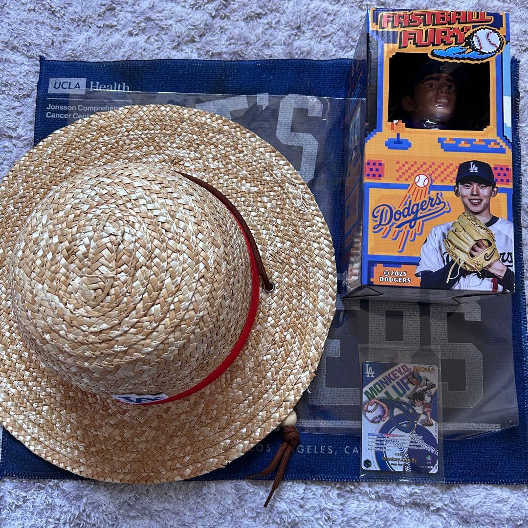 限定新品未開封　LAドジャース✖️ワンピースコラボ　3点セット‼️ 現地ゲット