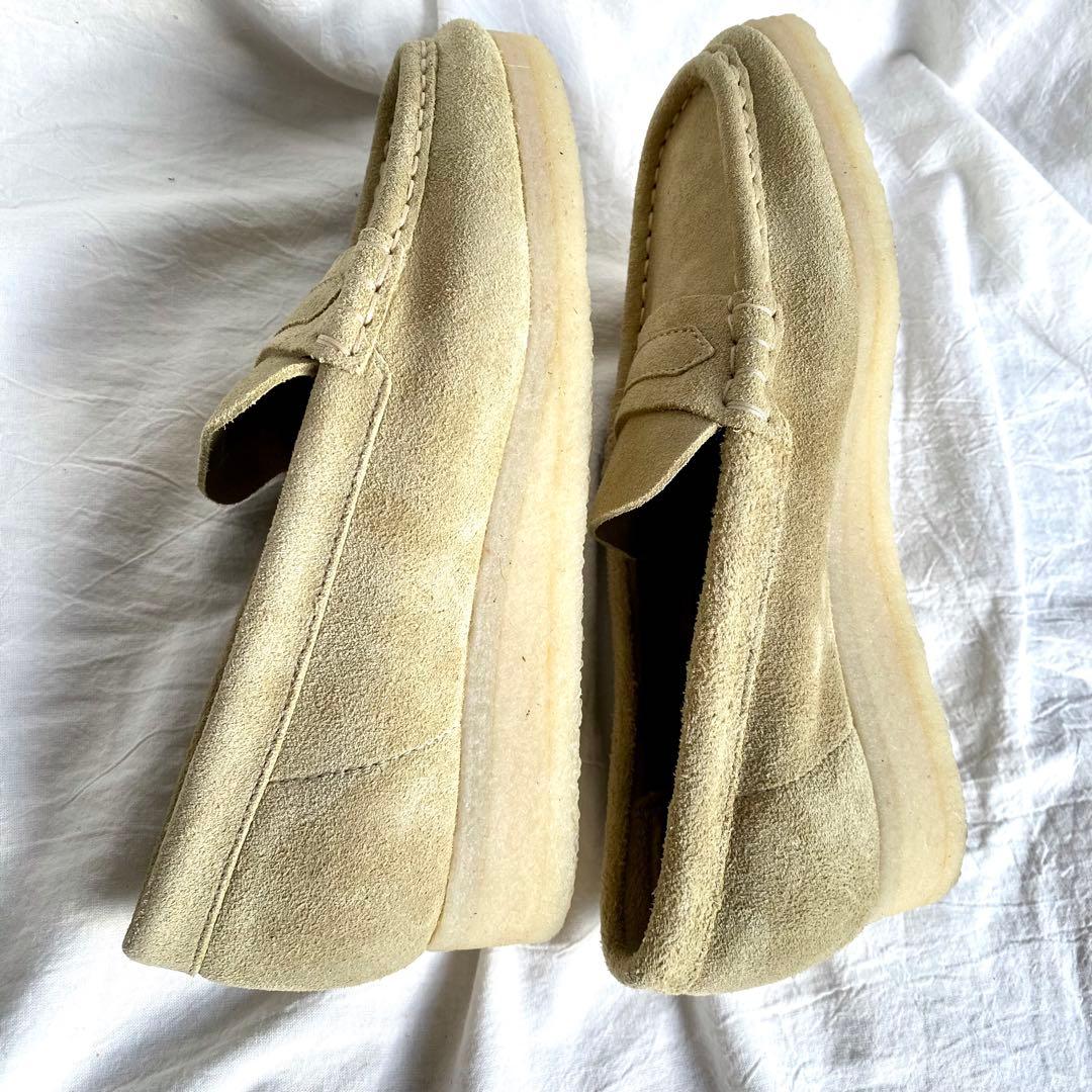 極美品✨【CLARKS】 クラークス ワラビー スエード メープル 23cm