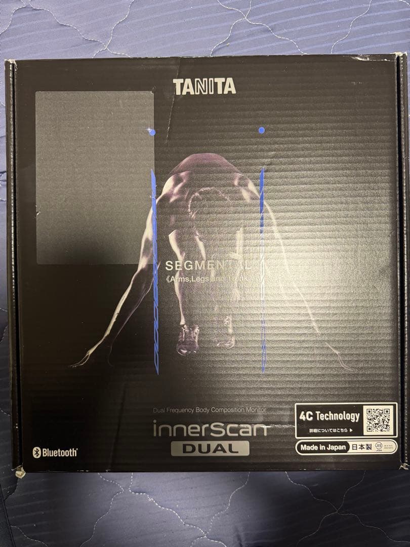 タニタ部位別体組成計ブラック RD-803L-BK [スマホ管理機能あり]