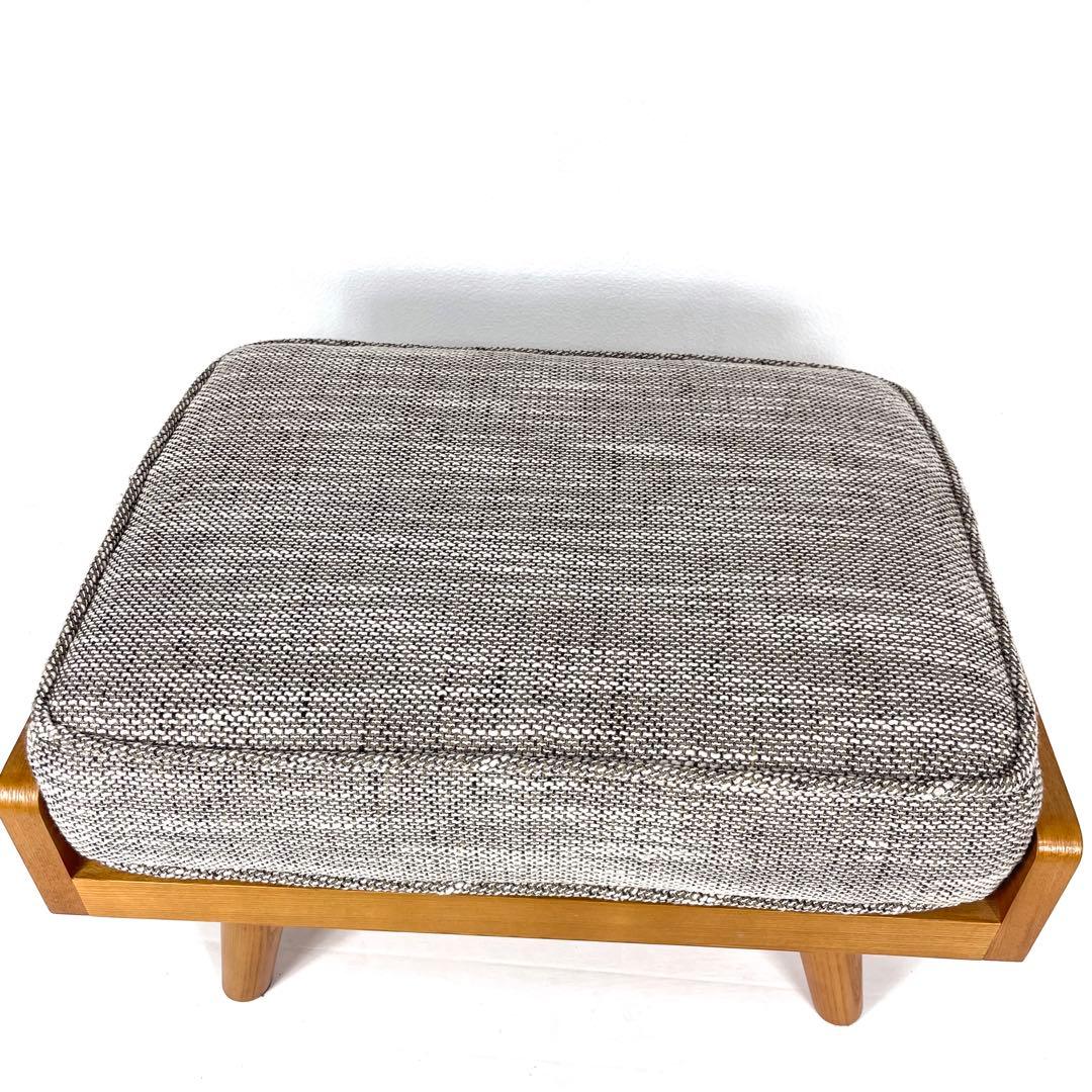 【美品】ウニコ　unico ALBERO アルベロ　カバーリング　オットマン