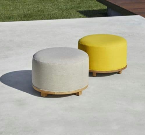 希少　スペインブランド　 POINT　別注ファブリックスラウンドツール　円形