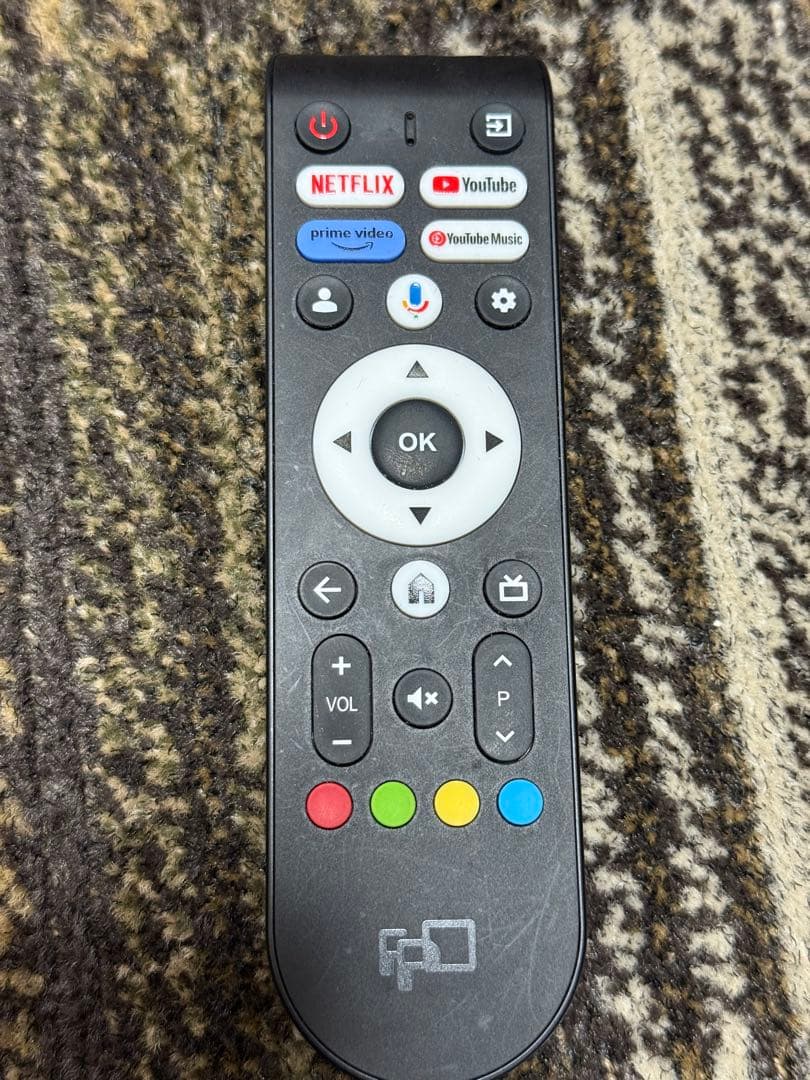 43V UHD Google 4KTV 本体