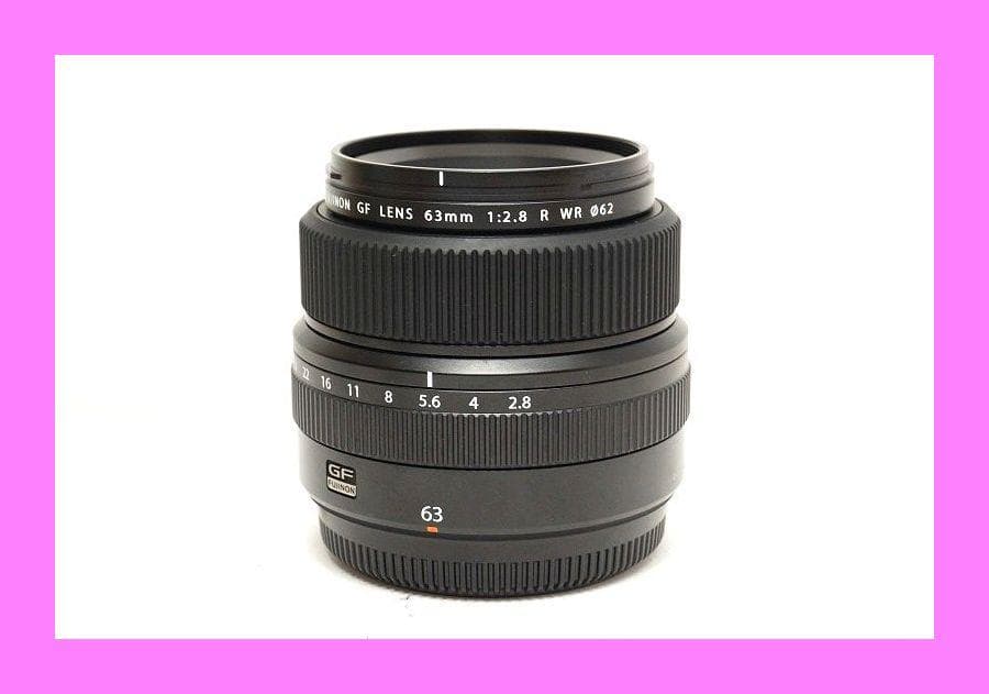 ■単焦点　フジノン FUJIFILM GF 63mm F2.8 R WR