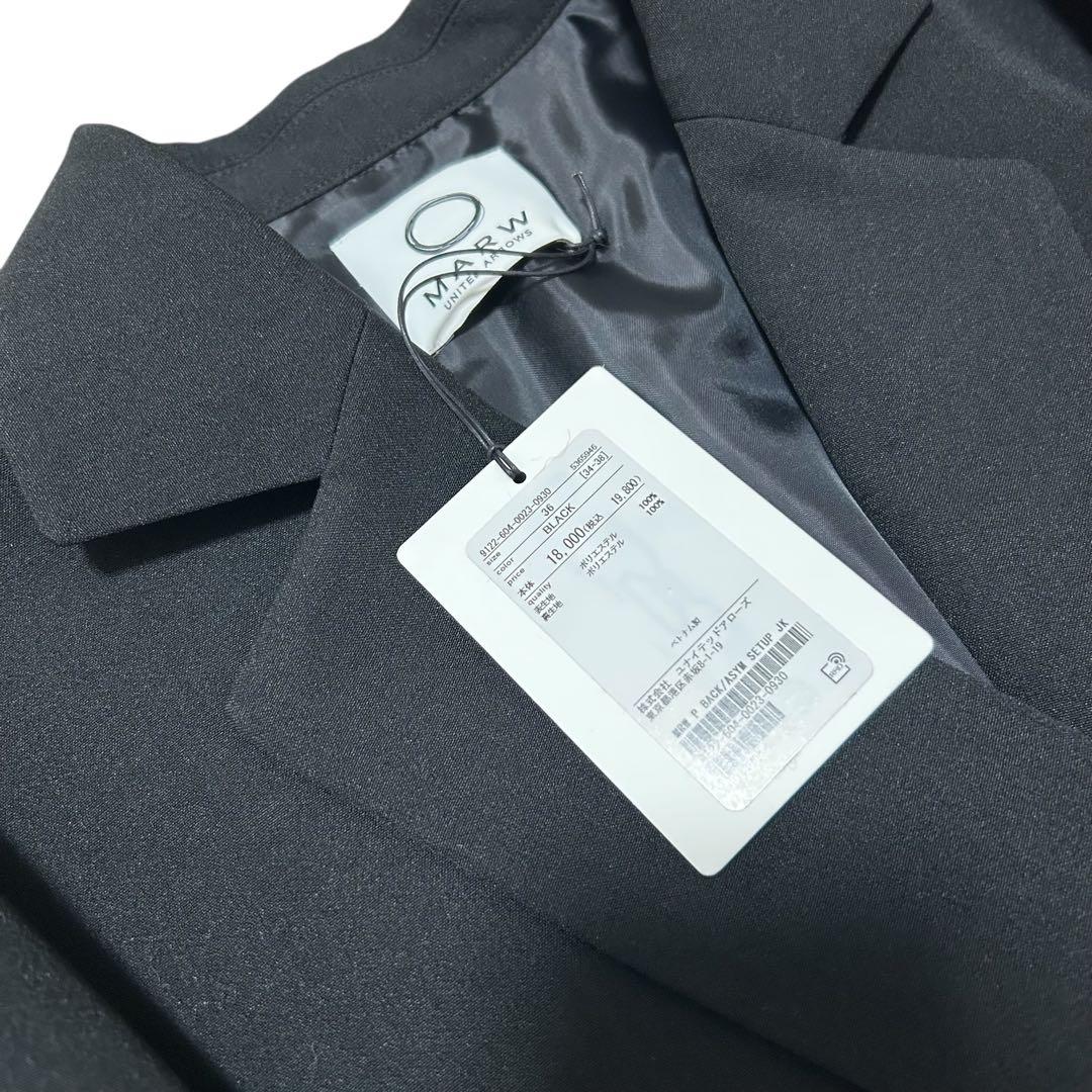 新品未使用✨今季✨MARW バックアシンメトリージャケット 36