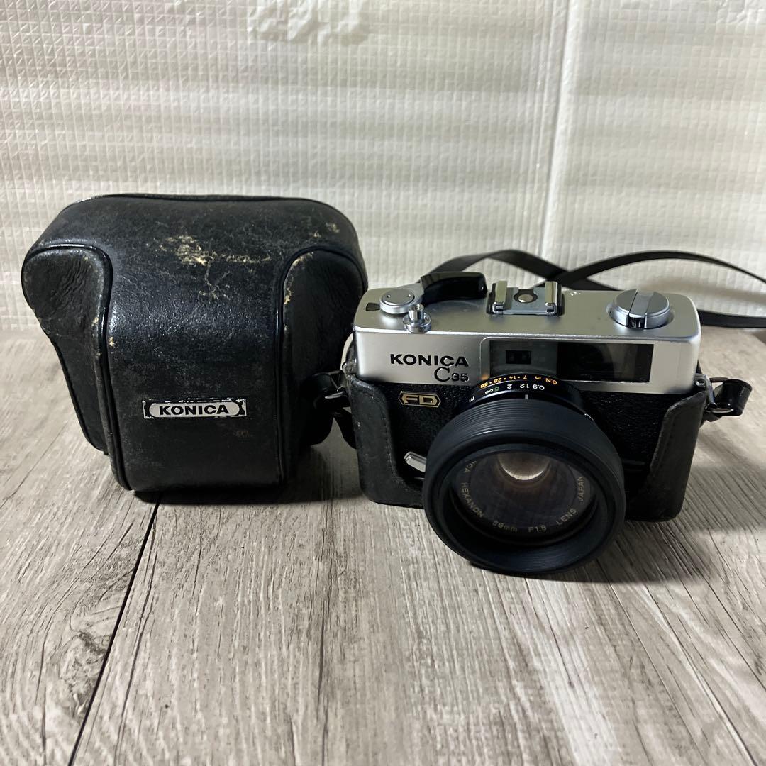 3F 【極美品】Konica C35 FD フィルムカメラ 名機 F1.8