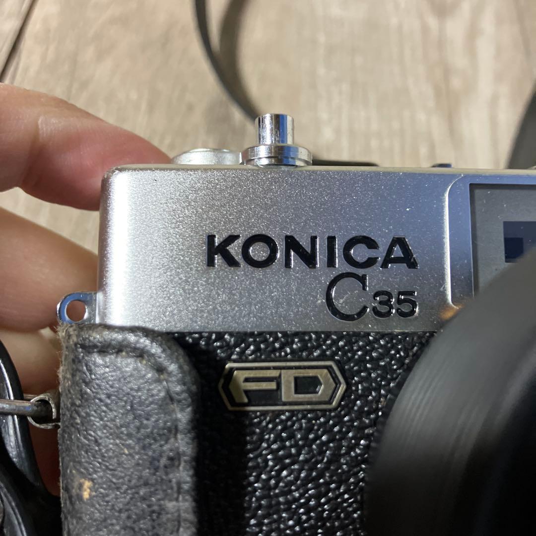 3F 【極美品】Konica C35 FD フィルムカメラ 名機 F1.8