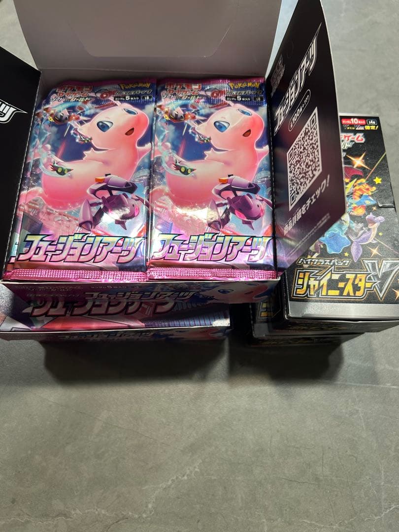 ポケモンカードゲーム フュージョンアーツ未開封1箱とおまけ