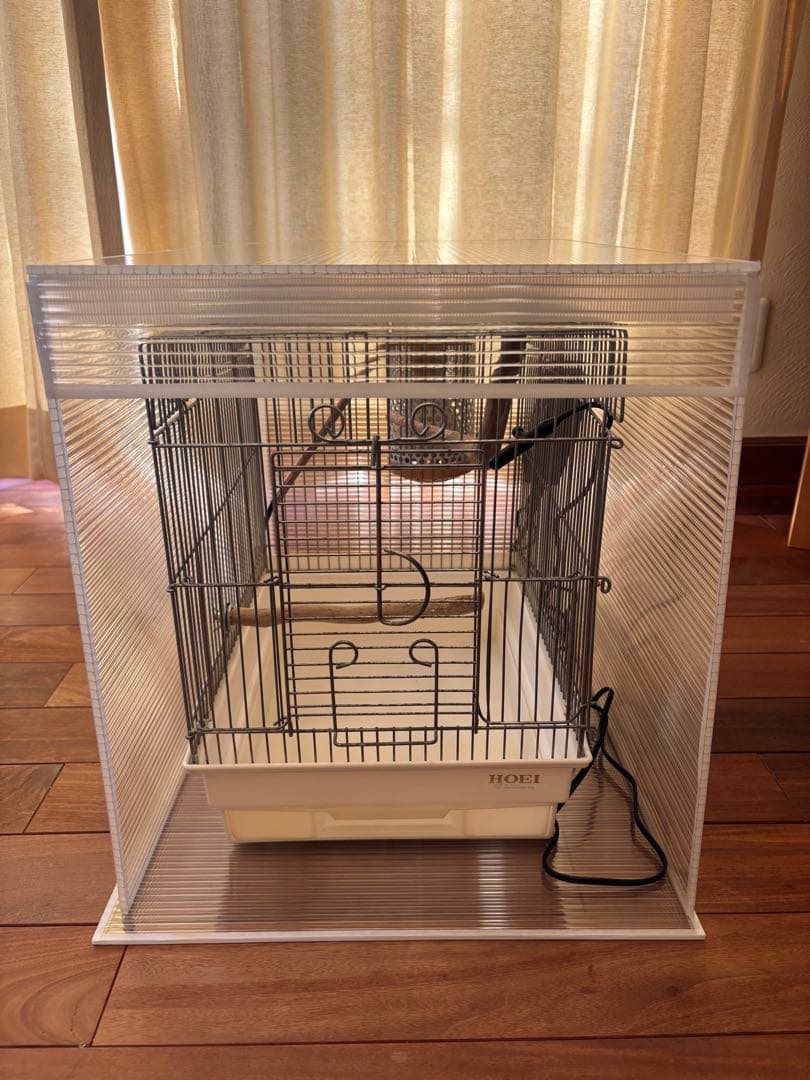 minty！　鳥ケージ保温カバー！
