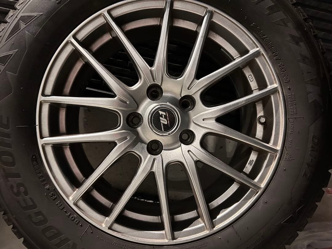 ブリヂストン スタッドレスタイヤ 17インチ マナレイホイールセット