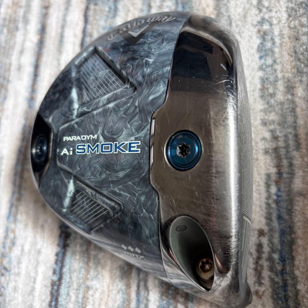 AIスモークトリプルダイヤmax 10.5度　ヘッド単品　ウエイト5個付