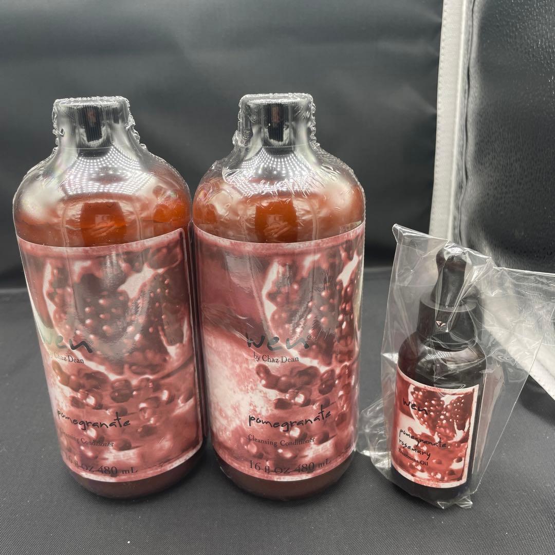 ウェン　クレンジングコンディショナー　ザクロ　480g x2個 ヘアオイル 1個