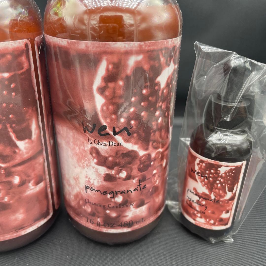 ウェン　クレンジングコンディショナー　ザクロ　480g x2個 ヘアオイル 1個