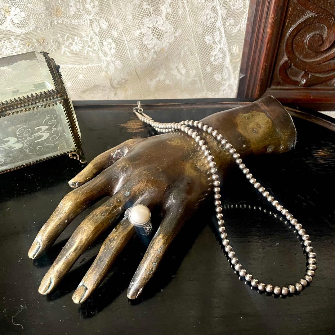 【希少】ブロンズハンドオブジェ　等身大　フランスアンティーク　店舗什器ジュエリー