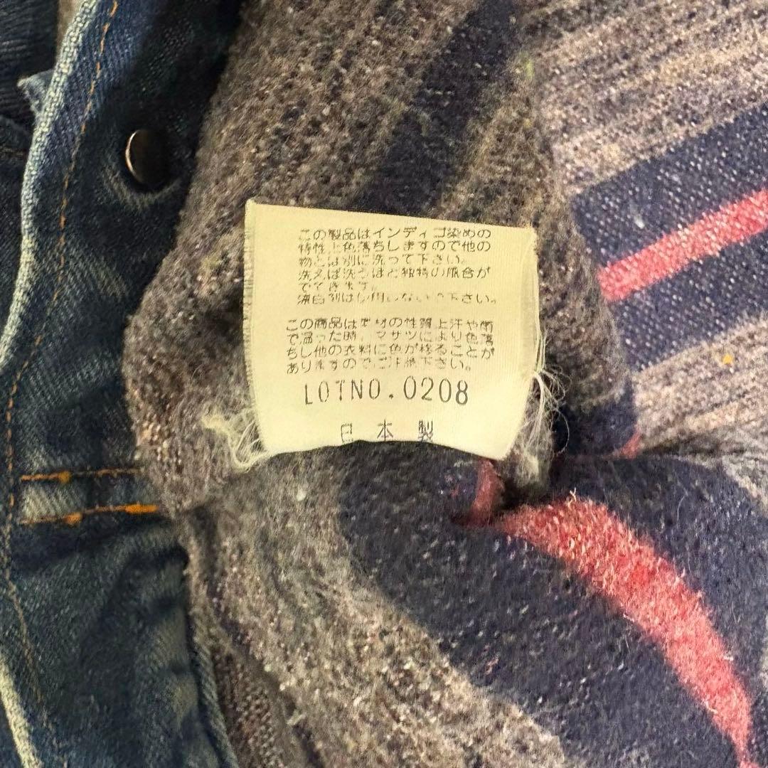 Wrangler BLUE BELL ブランケット付きデニムジャケット Lサイズ