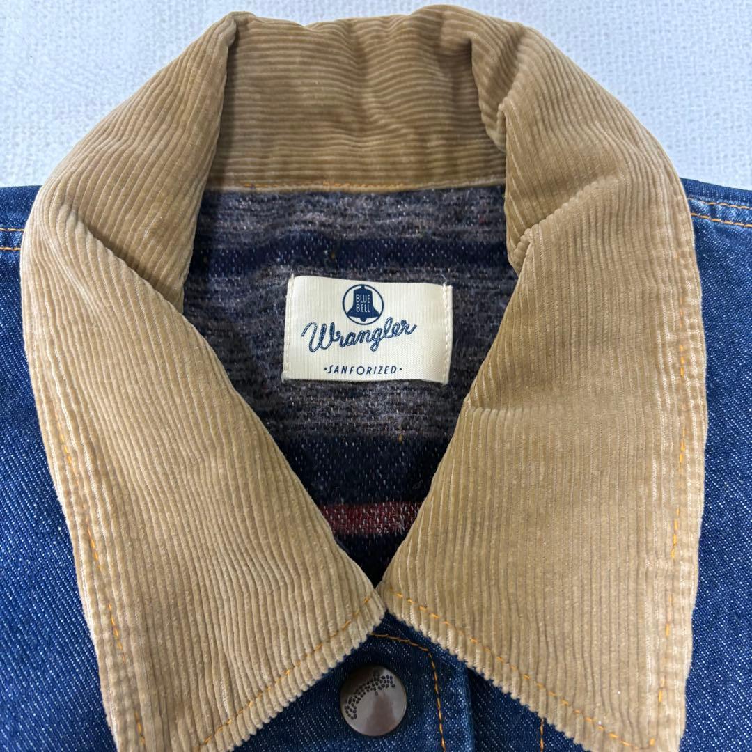 Wrangler BLUE BELL ブランケット付きデニムジャケット Lサイズ
