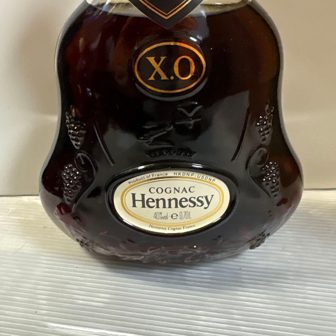 ハ*ハ様 ヘネシーXO 金キャップ　クリアボトル　ブランデー　コニャック　　70