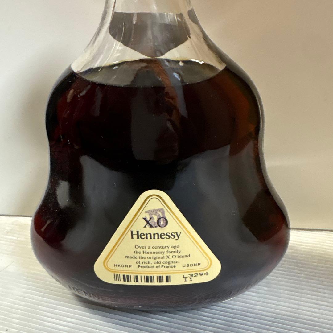ハ*ハ様 ヘネシーXO 金キャップ　クリアボトル　ブランデー　コニャック　　70