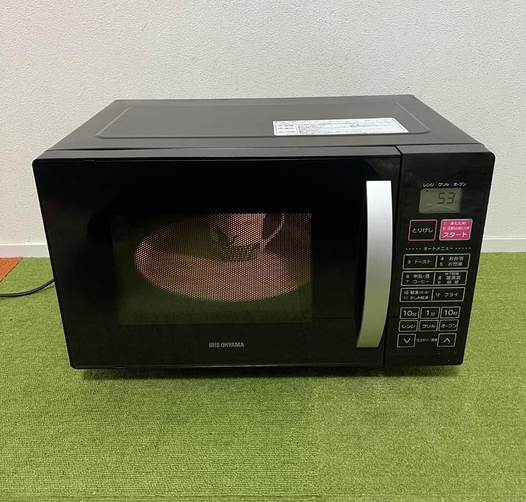 美品 IRIS オーブンレンジ 全国対応電子レンジアイリスオーヤマ