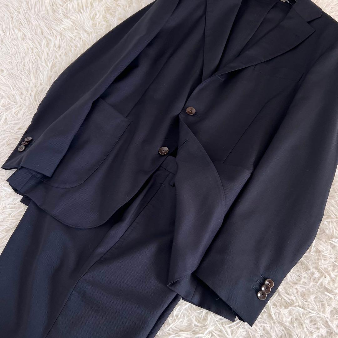 BOGLIOLI DOVER アンコン ウール スーツ セットアップ 50