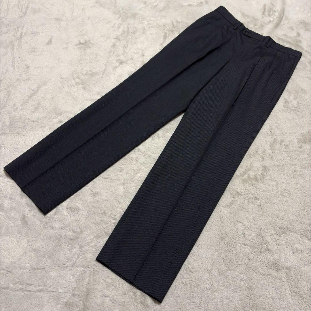 abx セットアップ スーツ スリーピース チェック グレー 上下 XL 大きい