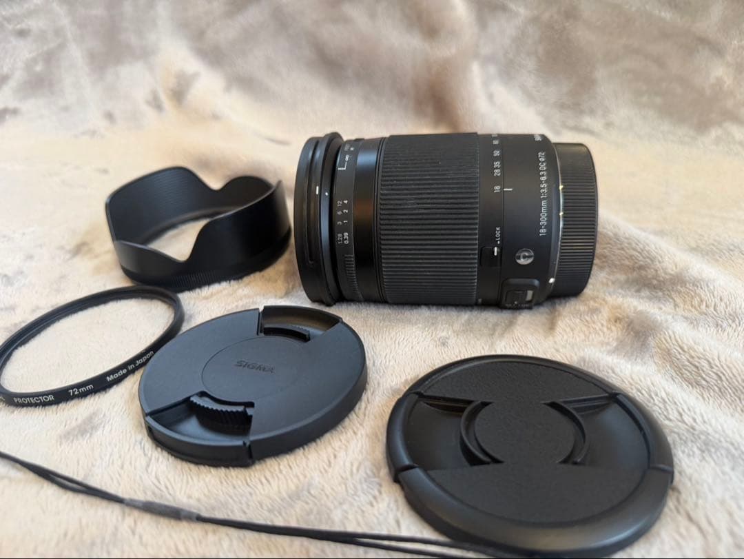 【状態良好】SIGMA 18-300mm F3.5-6.3 　Canonキヤノン