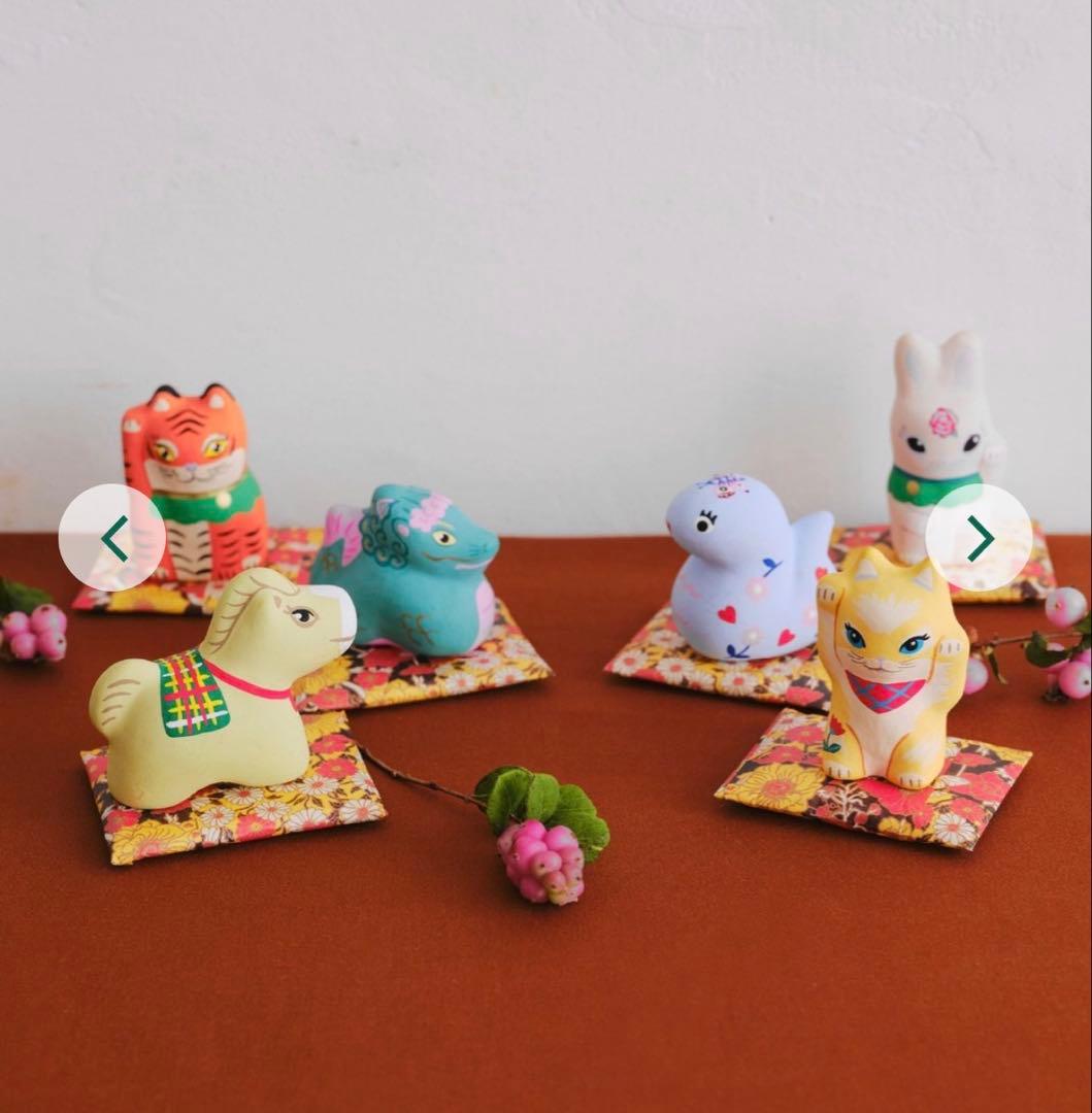 張り子オールスターズ6体/ナタリー・レテ×一千乃×Afternoon Tea