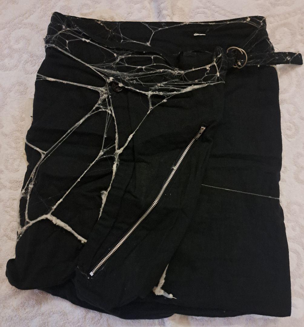 ネット、ミニスカート、蜘蛛の巣、アリスアウアア、alice auaa