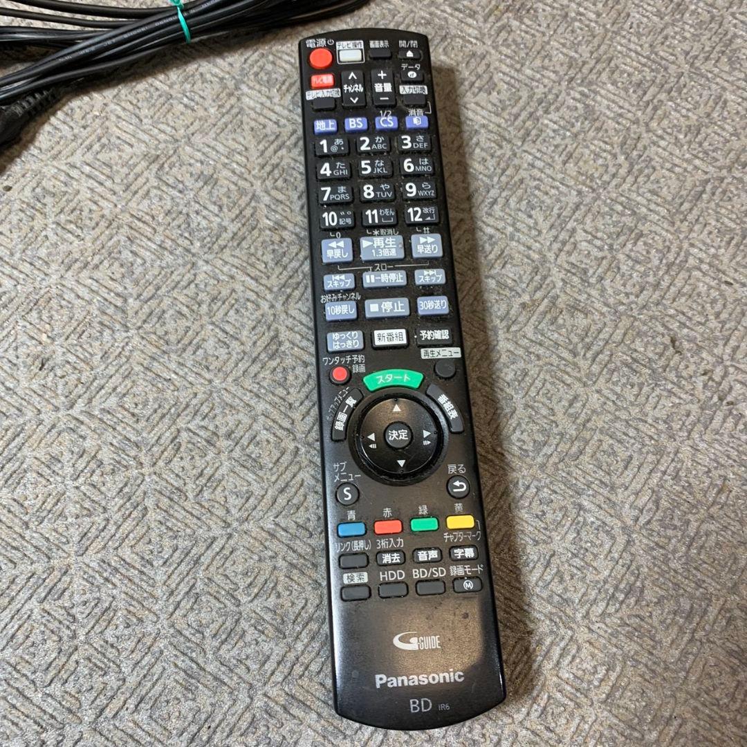 I288 Panasonic DMR-BRW1010 ブルーレイプレーヤー