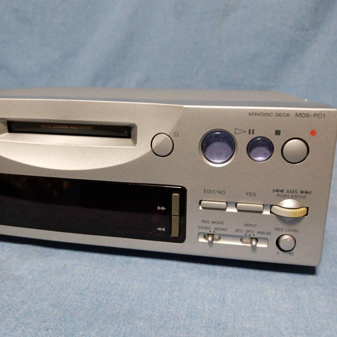 ソニー　MDデッキレコーダー　MDS-PC1