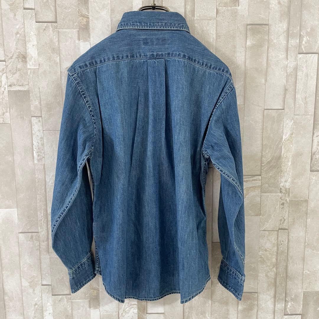 【新品未使用タグ付】90s POLO RALPH LAUREN 長袖 デニム