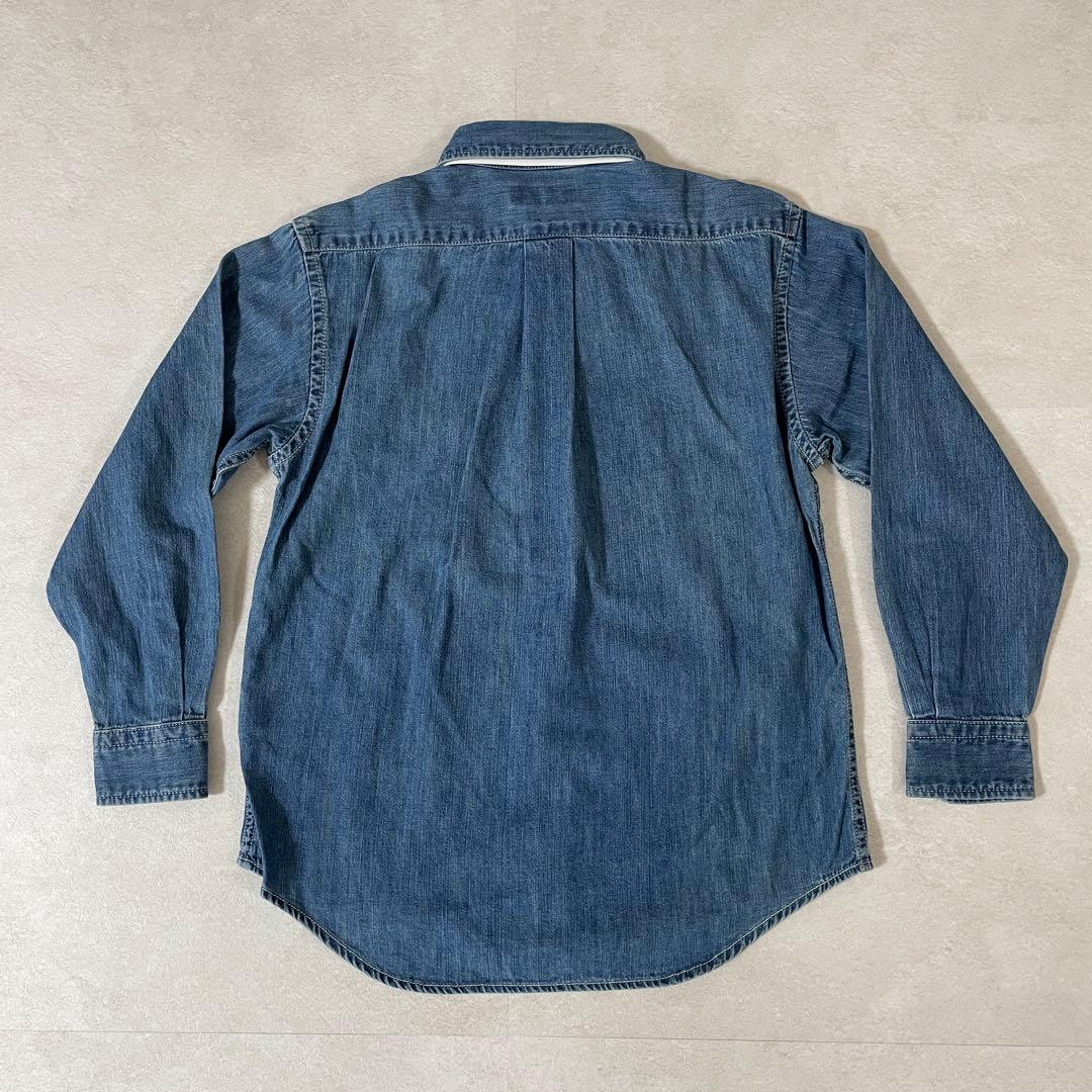 【新品未使用タグ付】90s POLO RALPH LAUREN 長袖 デニム