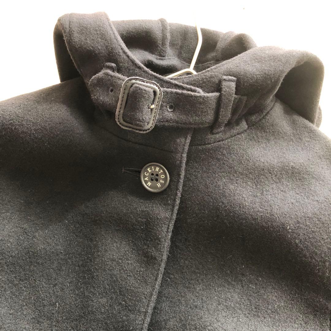 MACKINTOSH♪マッキントッシュ♪ウールコート　フード　スコットランド製