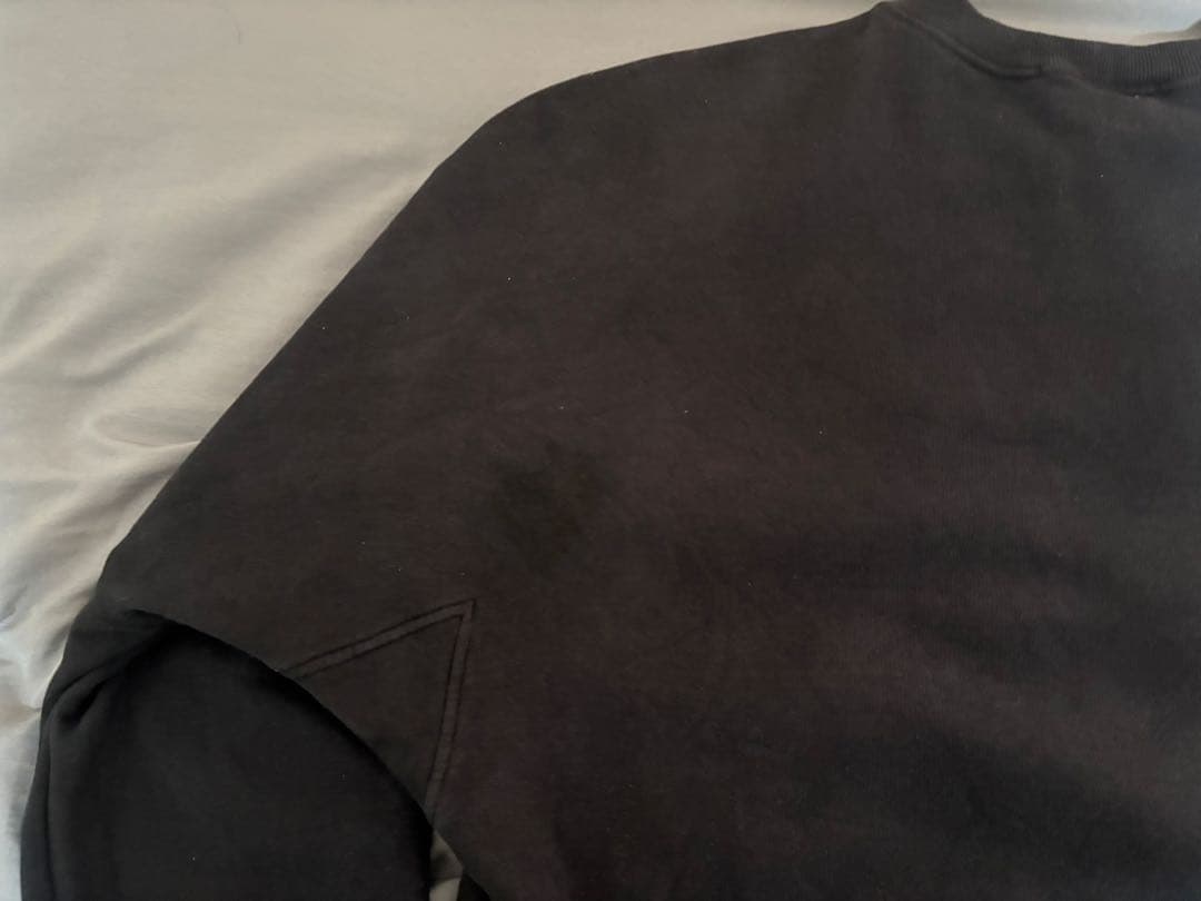 【裏起毛】STONE  ストーンアイランド スウェット ブラック M