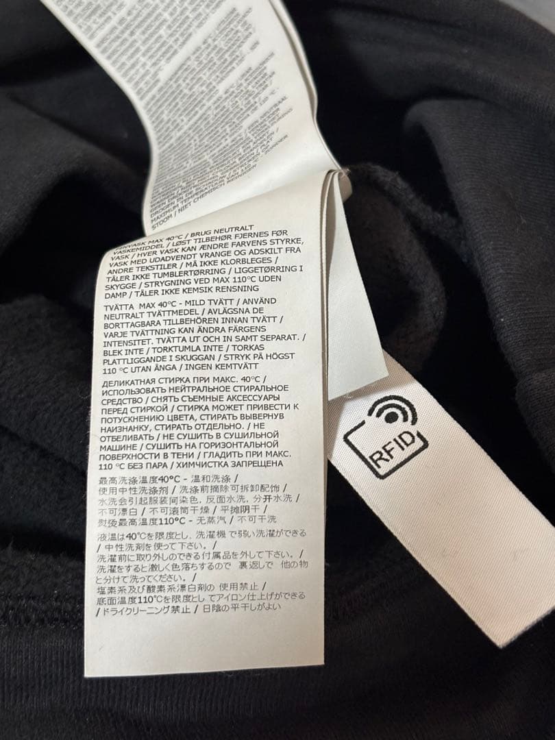 【裏起毛】STONE  ストーンアイランド スウェット ブラック M