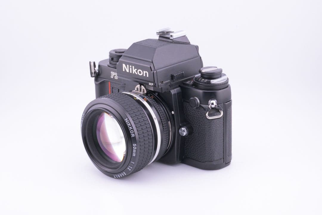 フィルムカメラ Nikon F3P + Ai-S 50mm F1.2