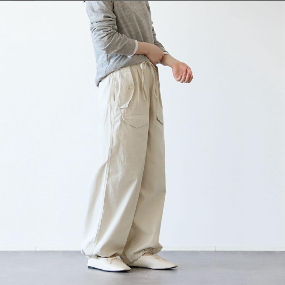 ticca 新品25AW商品 カーゴパンツ/TBEA-161 ベージュ