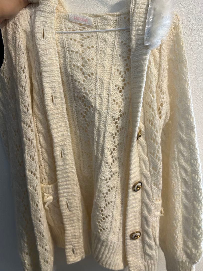 LIZLISA 花柄ワンピース&カーディガン　セット　姫ギャル