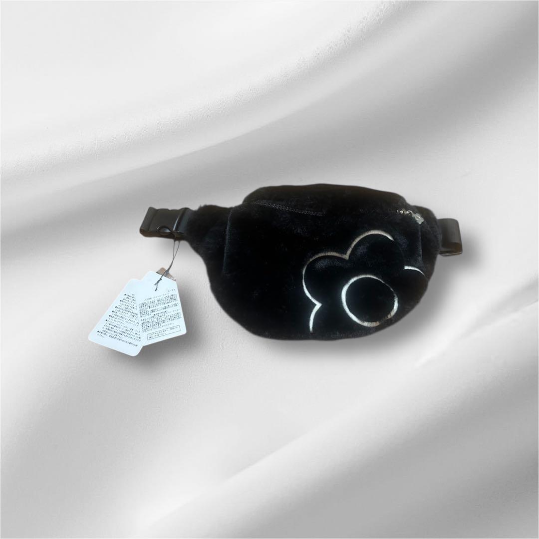 マリークワント　ウエストポーチ　ボディバック　もこもこ　ふわふわ[新品、未使用]