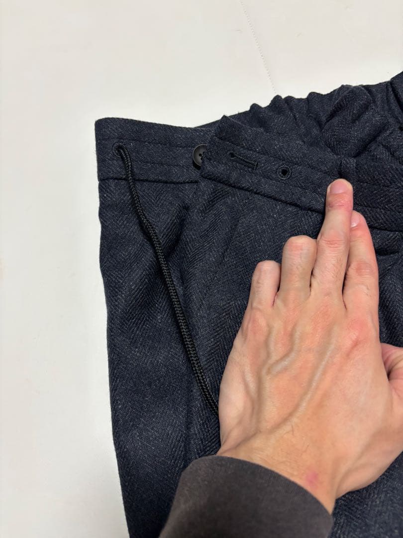 D'or Homme ドームオム　スリーピーススーツ　ウール　ネイビー　A8