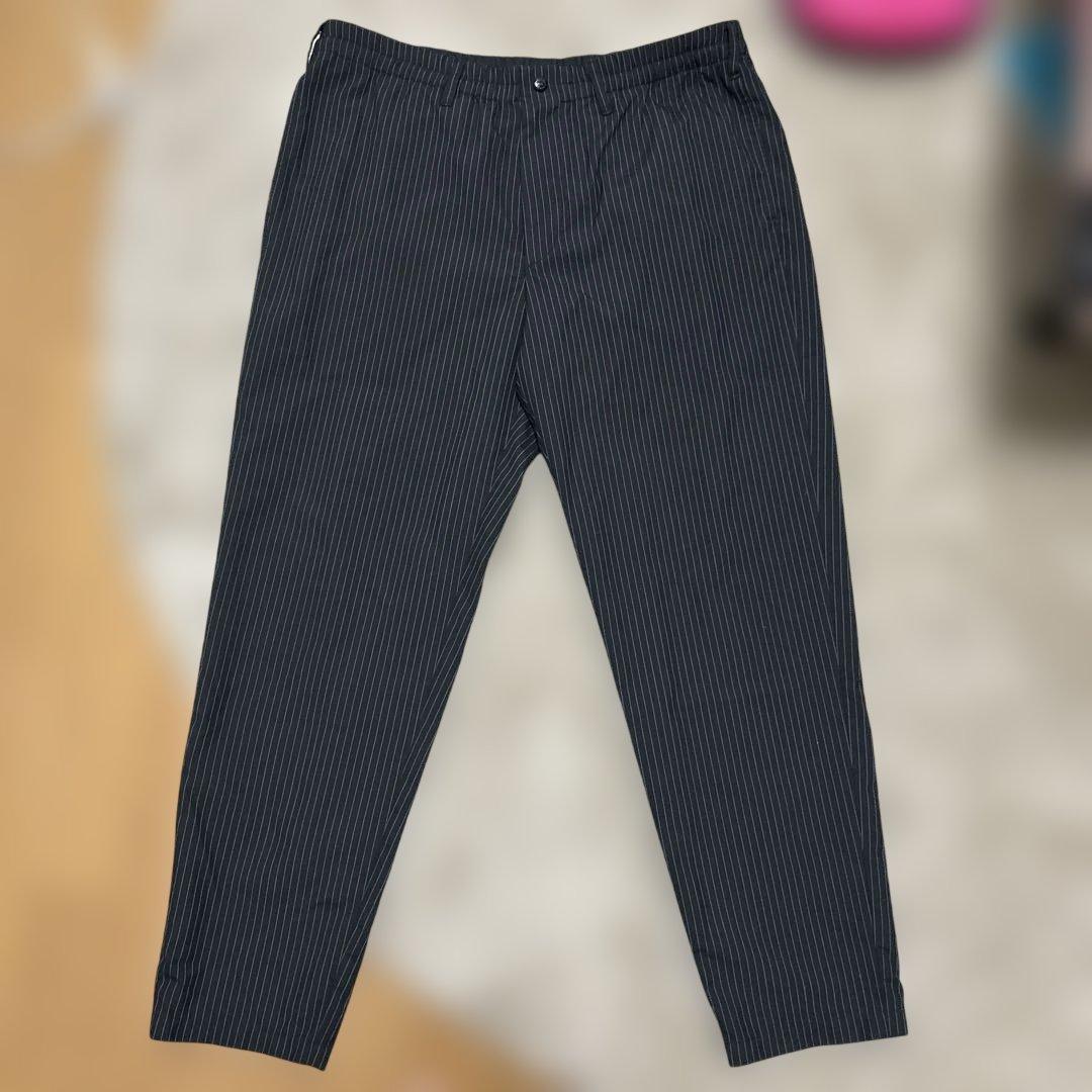 COOTIE PRODUCTIONS ストライプスラックス Lサイズ