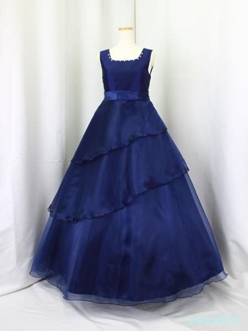 ゆめりすと 発表会ドレス ネイビー サイズ 160