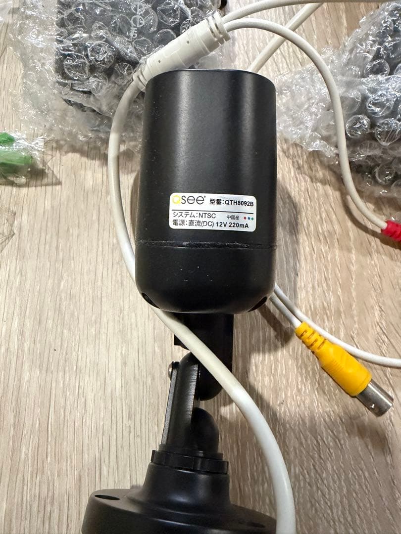 Q-See QT View 防犯カメラシステム 4台セット