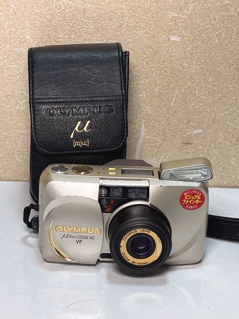 OLYMPUS μ mju Zoom140 VF フィルムカメラ 【中古】